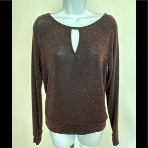 NWOT, Jennifer Lopez Copper on Black Irridescent